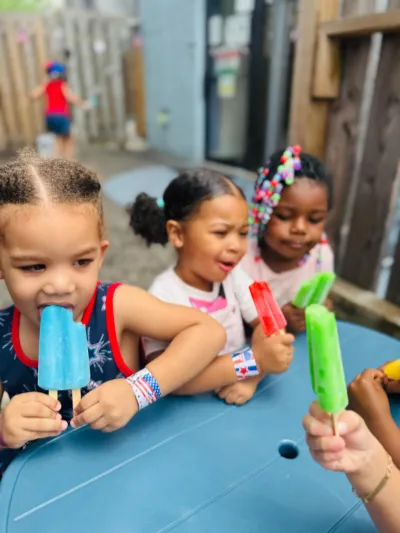 Child at Little Heaven Daycare